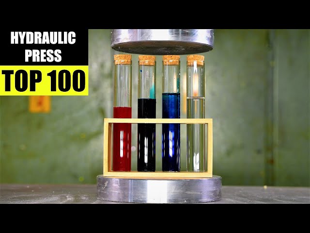 Top 100 Best Hydraulic Press Moments VOL 7 | Satisfying Crushing Compilation