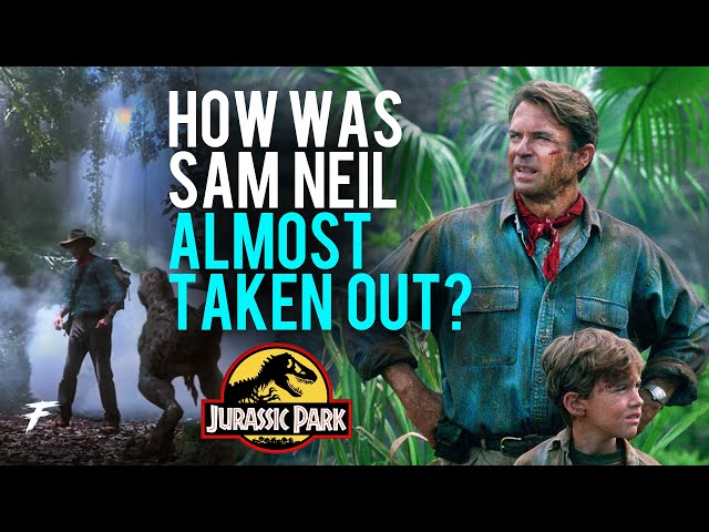 How Was Sam Neil Almost Taken Out? #jurassicpark