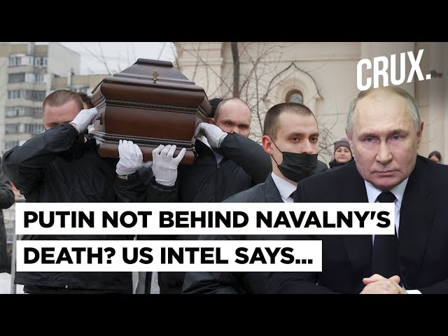 “Ridiculous...” Navalny Allies Slam US Intel Report Saying Putin “Unlikely” Ordered Rival's Killing