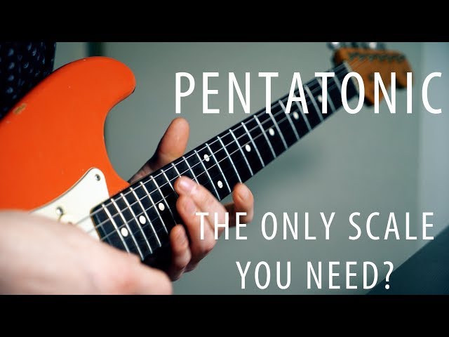 How to Play over Chords ONLY USING THE PENTATONIC scale!