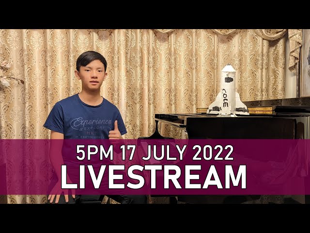 Summer Sunday Livestream 5PM - Interstellar & Young At Heart | Cole Lam 15 Years Old
