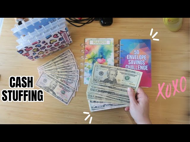 Cash Stuffing on Valentines Day! | Happy February | Life Updates | We are almost there..