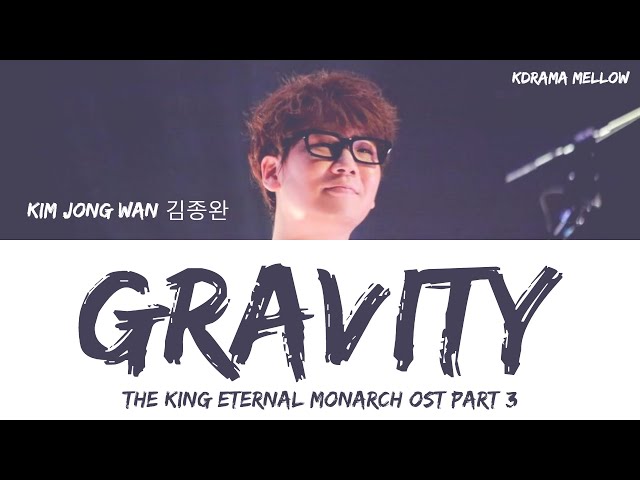 Kim Jong Wan (Nell) - Gravity 연 (The King: Eternal Monarch 더 킹: 영원의 군주 OST Part 3) LYRICS