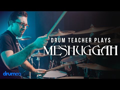 Drum Teacher Learns Meshuggah (“Rational Gaze” Drum Cover)