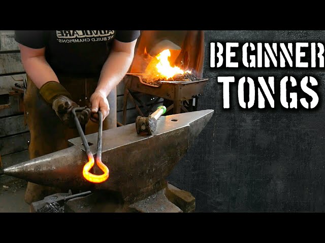 A Different Way of Forging Beginner Blacksmith Tongs