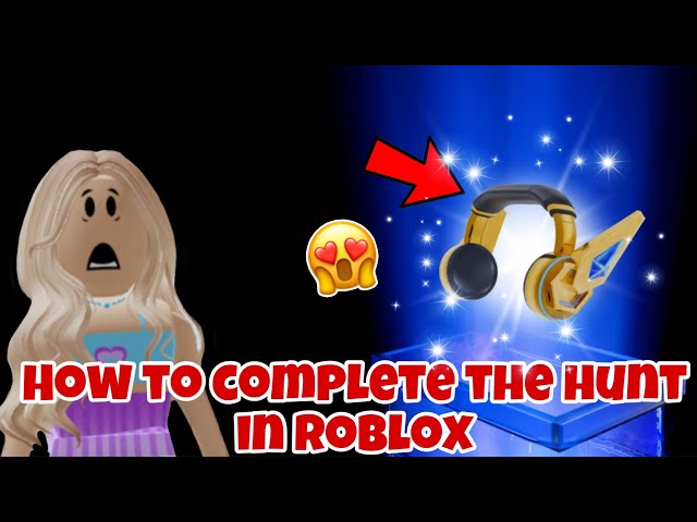 How to Complete the Hunt in Roblox 🤫 (get exclusive items)