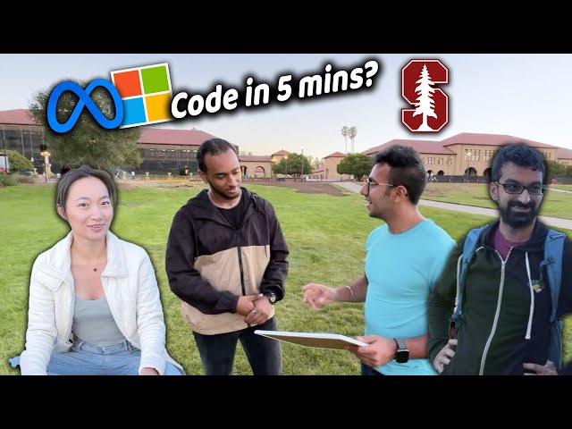 Challenging World's Most Selective University with Coding Question! #codein5mins
