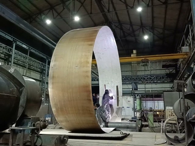 How to making of 4 mitar shell on rolling machine