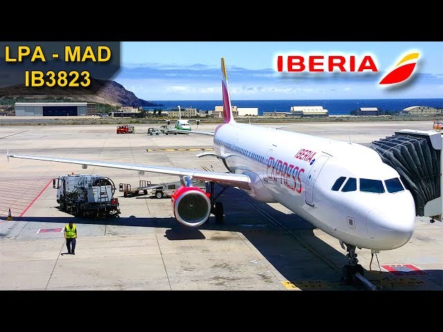 TRIP REPORT | Iberia | GRAN CANARIA - MADRID | Airbus A321