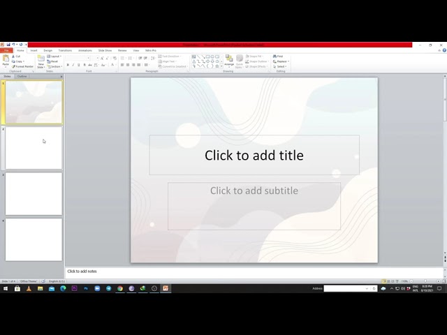 Ad Background for PowerPoint