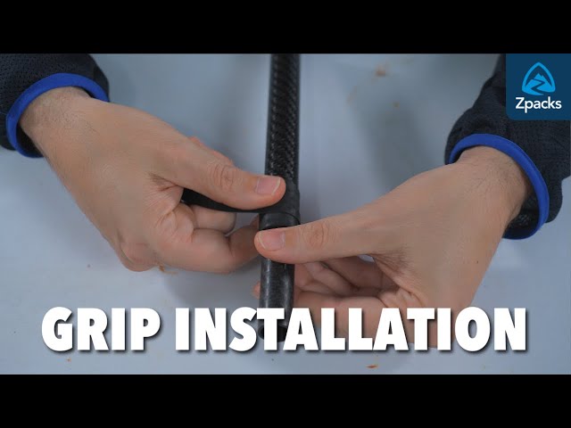Zpacks Carbon Fiber Staff | Grip Installation