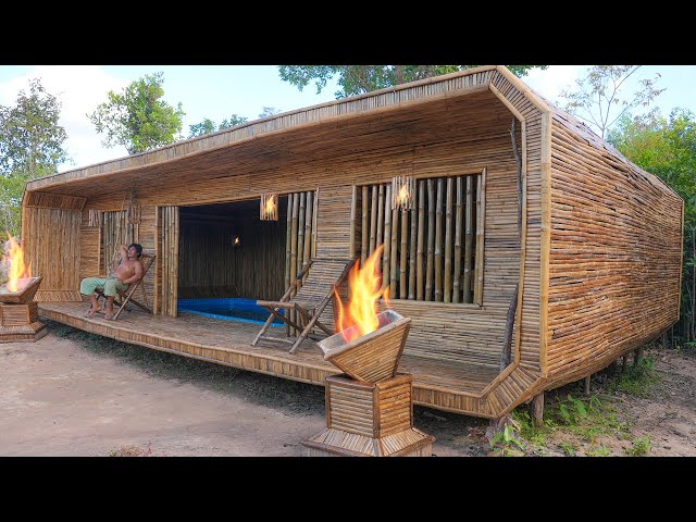 189Day Complete Private Boutique Bamboo Villa Swimming Pools And Fireplace [Full Video]