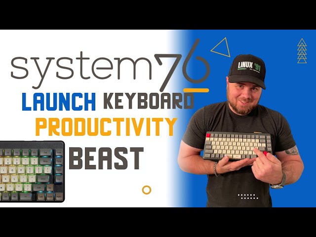 System76 'Made In The USA' LAUNCH Keyboard - First Impressions!