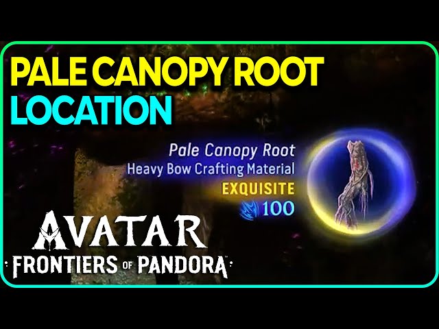 Pale Canopy Root (Exquisite) Location Avatar Frontiers of Pandora