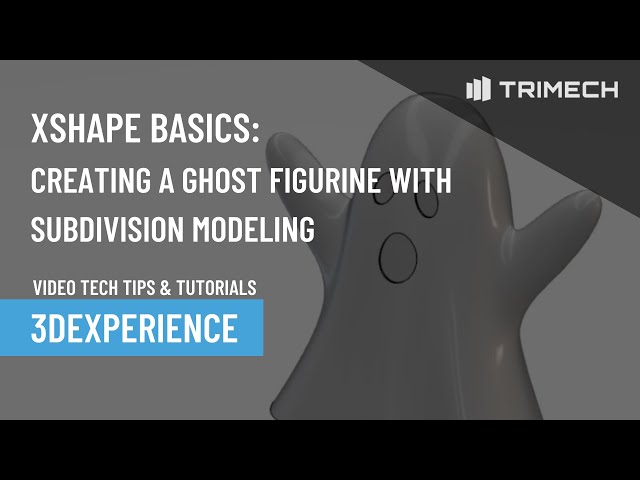 xShape Basics: Creating a Ghost Figurine with Subdivision Modeling