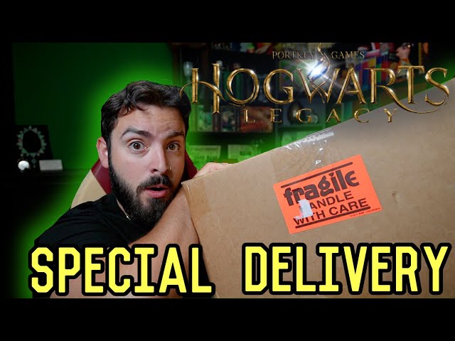 Unboxing A Hogwarts Legacy Package Sent By Warner Bros | Hogwarts Legacy Collectors Edition