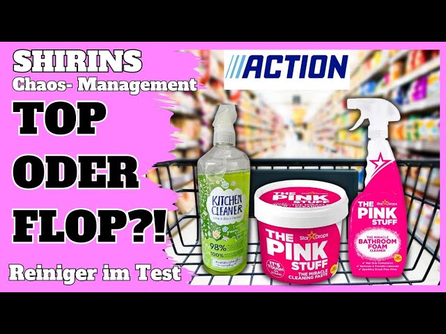 Ich teste die gehypten Reiniger von the Pink Stuff #Actionhaul | Produkttest| #Putzen  #cleanwithme