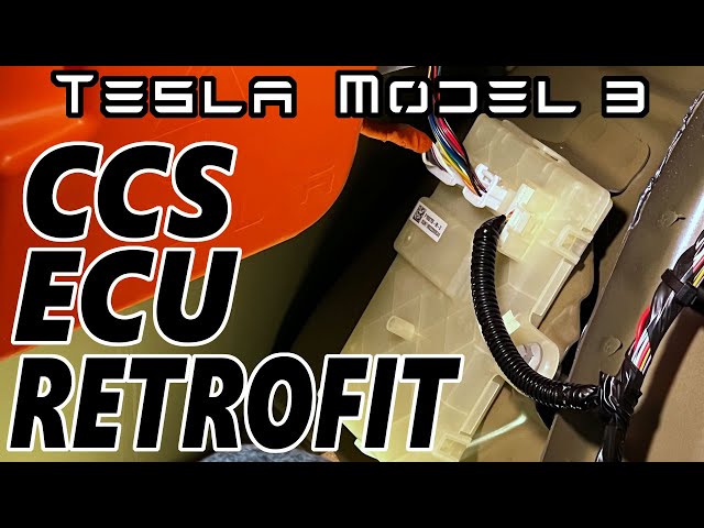 Tesla Model 3 - CCS ECU Retrofit