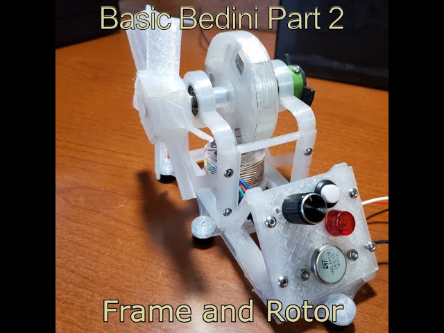 Basic Bedini Pulse Motor Part 2: Fame and Rotor