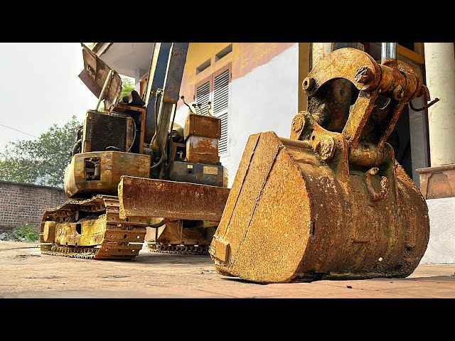 The Genius Mechanic Boy Repaired and Restored the Entire Giant Komasu Excavator in 50 Days No Break