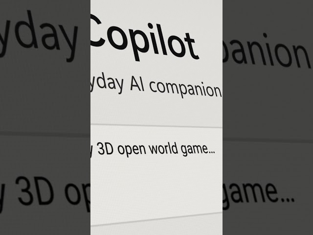Microsoft Copilot, your everyday AI companion. #shorts #microsoft #copilot