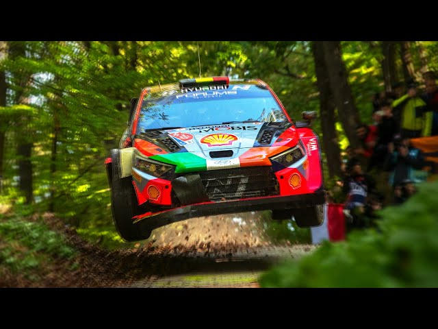 Best of WRC Croatia Rally 2024 💥 Crashes, Action and Raw Sounds