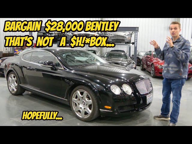 With the end of the W12 engine, I bought the CHEAPEST Continental GT... again (because I'm dumb)