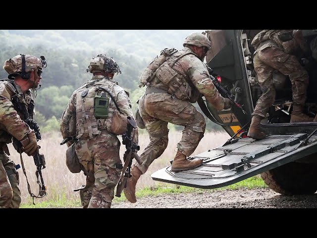 Live Fire Exercise in Cheorwon, South Korea with US Army 2nd Infantry Division