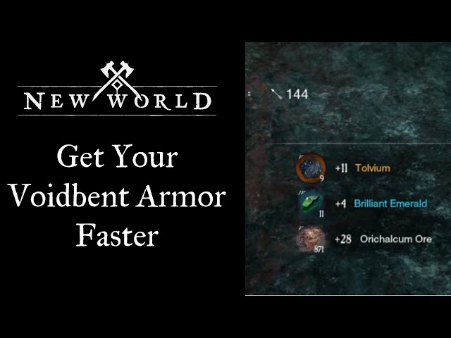Guide to Get Your Voidbent Armor faster, make more gold, or just farm smarter in New World!