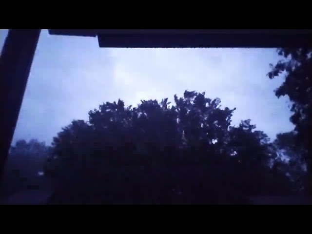 Tornado Emergency Bartlesville 5-6-24 Hear the Tornado roar 7:00min mark. Hail Rain Wind.