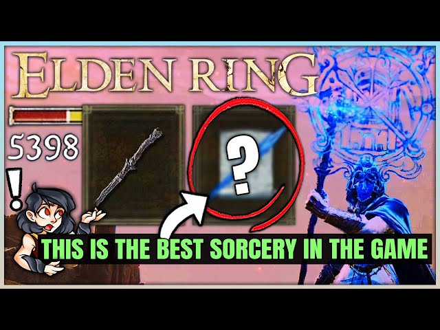 The TRUE BEST Sorcery in Game - Highest Damage Possible - Night Comet Build & Location - Elden Ring!