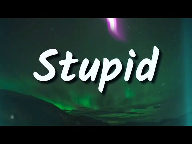(1hour loop with Lyrics) Stupid-Tate McRae