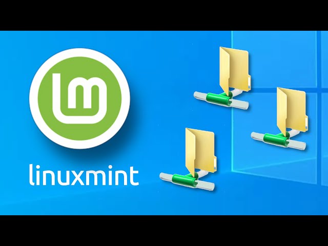 Linux Mint nelle cartelle in rete  di Windows