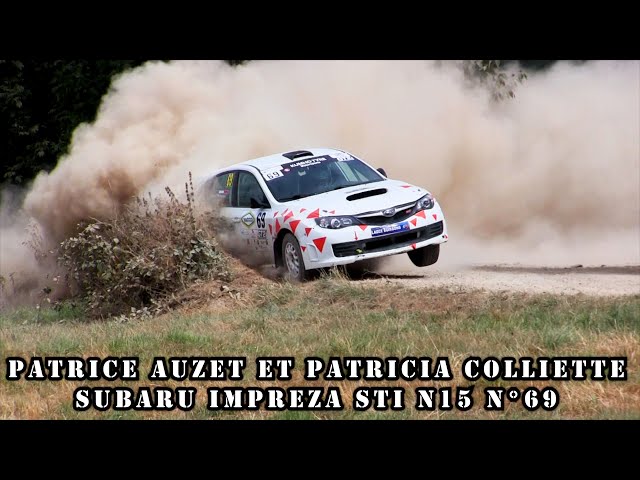 Rallye Terre de Lozère 2023 - Subaru Impreza STI N15 N°69 - Patrice AUZET et Patricia COLLIETTE