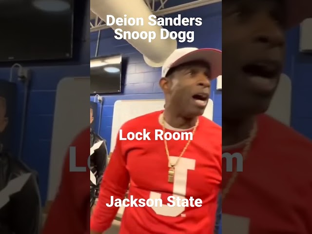 Deion Sanders Locker Room Speech Snoop Dogg Hype