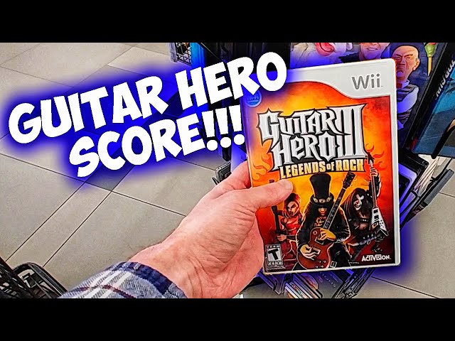 Hitting The Guitar Hero Motherload | $20 Game Collection