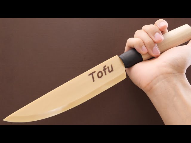 sharpest tofu kitchen knife in the world