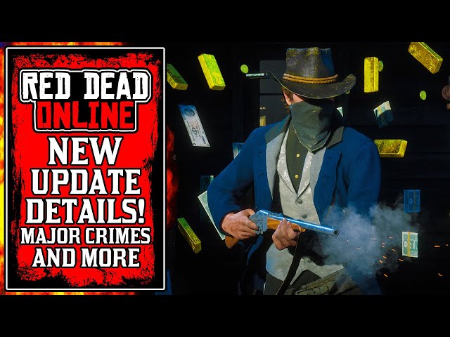 HUGE NEW Red Dead Online Blood Money Update DETAILS! Major ROBBERIES, Quick Draw Club & MORE! (RDR2)