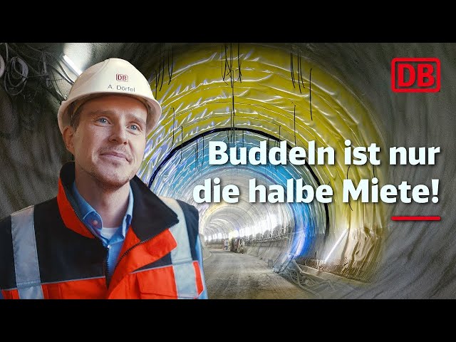 Deutsche Bahn builds Railway Tunnel underneath major River
