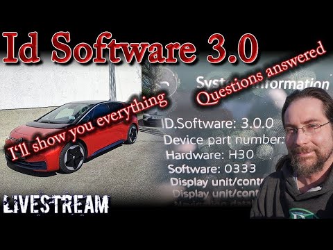 (live) VW Id.3 with Id Software 3.0