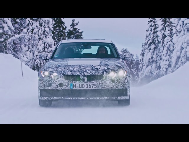 Der neue BMW 3er / Kaltlanderprobung in Arjeplog, Schweden