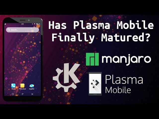 Plasma Mobile is Maturing Well (PinePhone OSes: Manjaro Plasma)