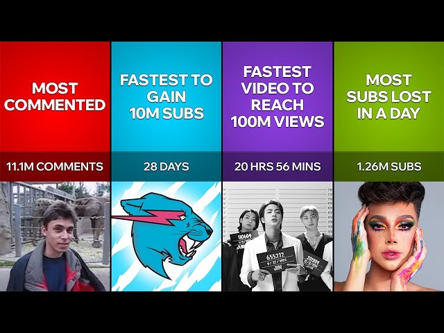 All YouTube World Records!