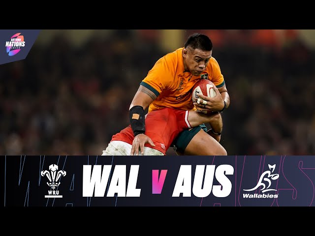 HIGHLIGHTS | Wales v Australia | What a finish in Cardiff | Autumn Nations Series