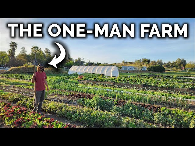He Farms 35 Hours a Week By Himself and Makes 6 Figures