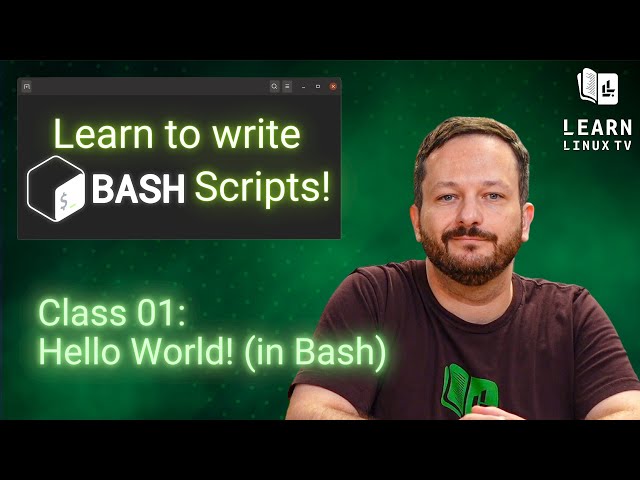 Bash Scripting on Linux (The Complete Guide) Class 01 - Course Introduction