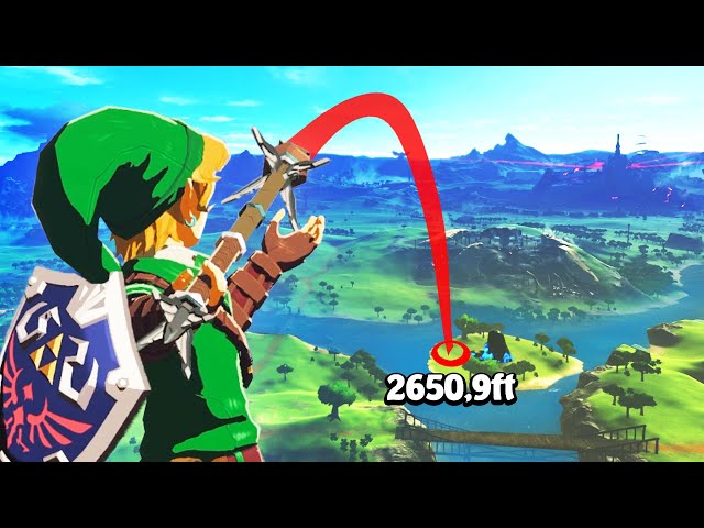 Der Weiteste Speerwurf in Zelda BotW