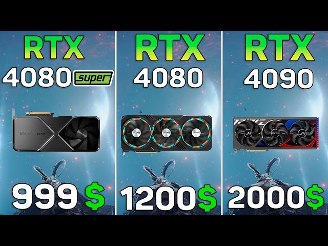RTX 4080 SUPER VS RTX 4080 vs RTX 4090 - Waste of Sand ?