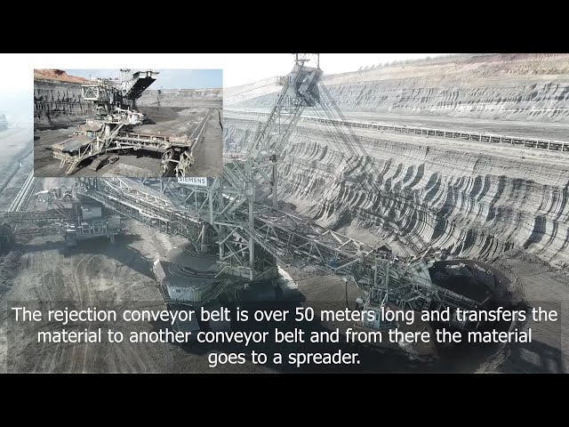 Documentary Of The Bucket Wheel Excavator, One Of The World's Largest Mining Machines