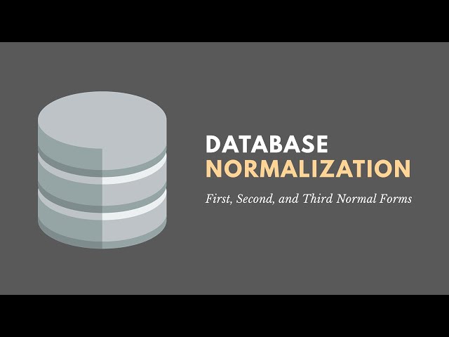 Introduction to Database Normalization